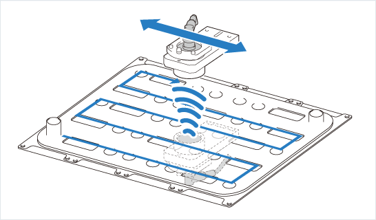 [Image] Ultrasonic beam focus technology at 1mm or less