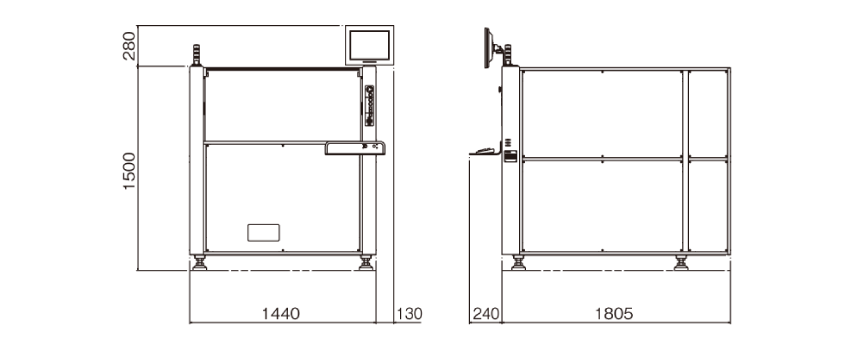 [ Image ] Dimensions　MR612 DM5S/M5S