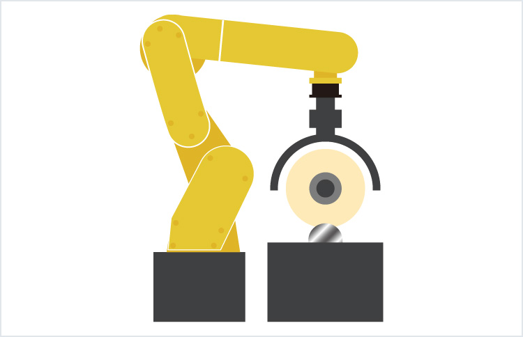 [ Image ] Tool grasping: The robot holds a tool.