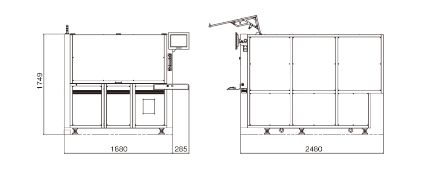 [ Image ] Dimensions　T501P-HA